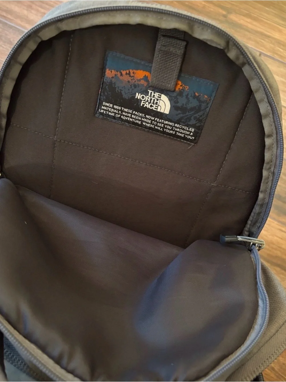 The North Face Grey & Light Boue Recon Backpack
